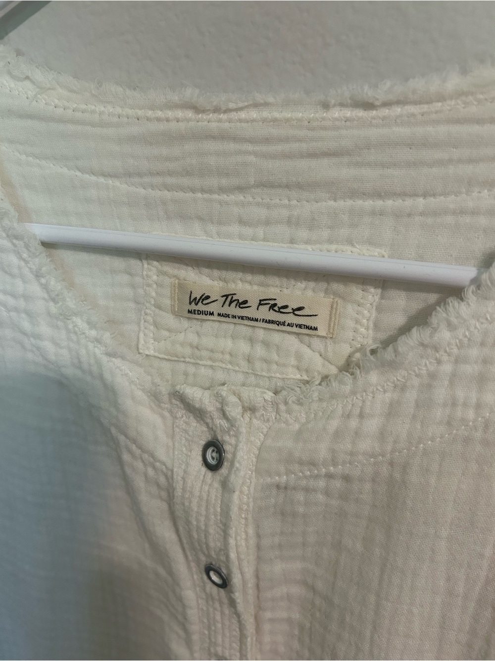 Free People We The Free Henley top - Picture 2 of 2